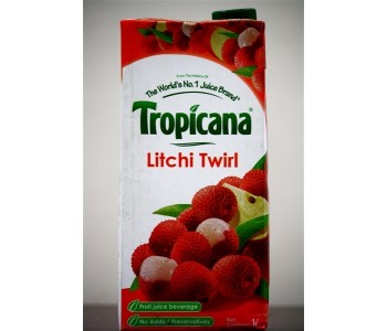 TROPICANA LITCHI TWIRL JUICE FRUIT BEVERAGE